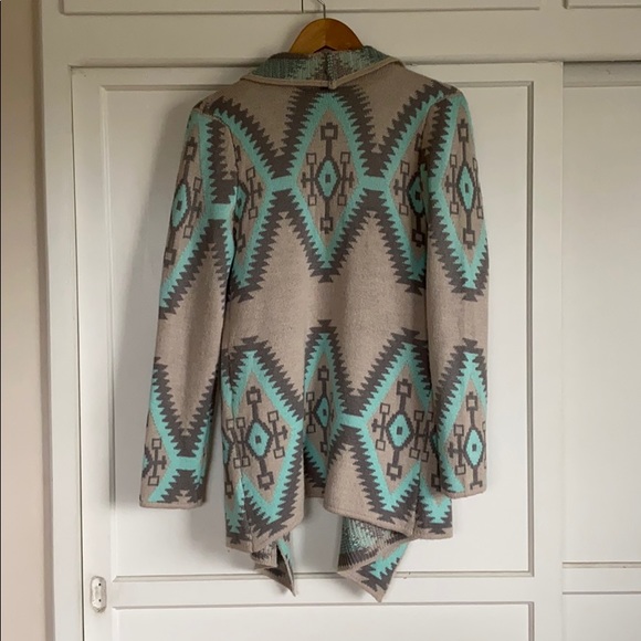 Gilet Cardigan Femme Sonoma - Taille M, Ouvert Devant, Motif Tribal - Occasion Très Bon état